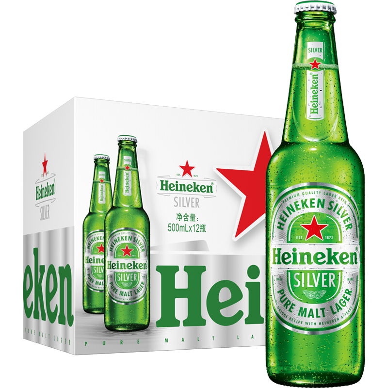Heineken/ϲ ơ ƿװơ 500ml 12ƿ 47.02Ԫ(ȯ)