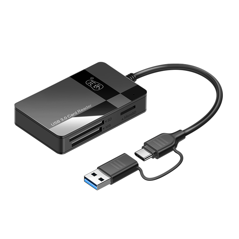 USB/TypeC๦ܶ3.0֧CF/SD/TF/MSؼ¼Ǵ洢 ƻ17/iPad/׿ֻ 43Ԫ