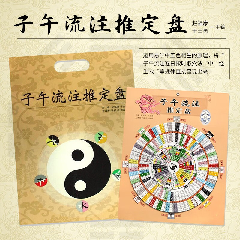 子午流注推定盘 子午流注与灵龟八法临床应用 盘子午流注取穴推算盘灵龟八法