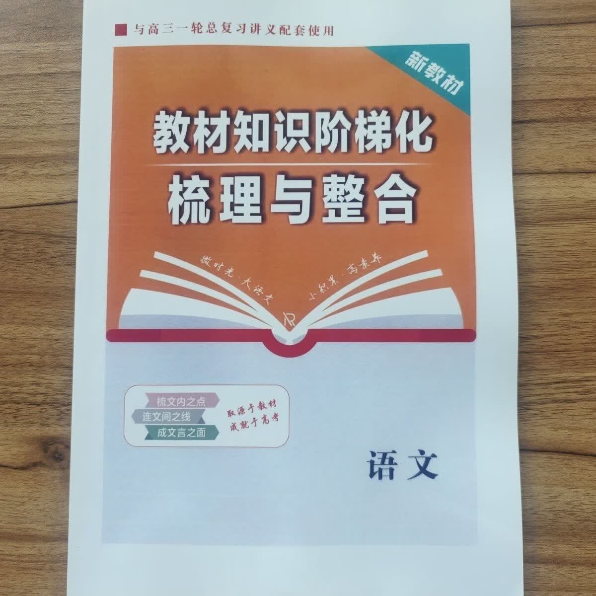 2023知识阶梯化 梳理与整合 与一轮总复习讲义配套使用 梳理与整合（语文）新教材