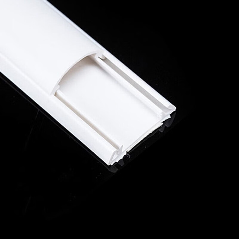 崇朝3号-12号pvc地板槽线槽弧面槽地线槽 家装线槽带胶 3号pvc带背胶