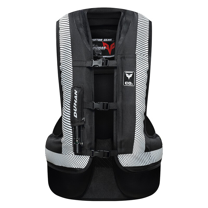 duhan杜汉春夏季气囊服摩托车充气气囊缓和冲击四季防护背心防护气囊