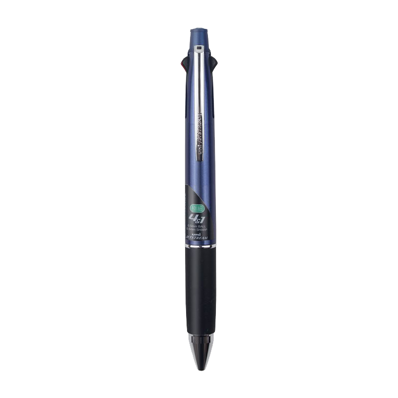 拍3件 三菱（Uni）五合一多功能笔商务中油笔签字笔原子笔（四色圆珠笔+自动铅笔）军蓝色笔杆 MSXE5-1000-05 163.3元（合54.43元/件)