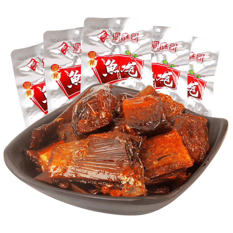 洞庭哥鱼尾鱼排包价格走势，口感诱人（推荐）|海味零食行情价格走势图