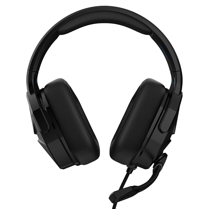 西伯利亚（XIBERIA）V13电脑耳机头戴式有线 游戏耳机 usb7.1声道 电竞耳机耳麦带麦 黑色