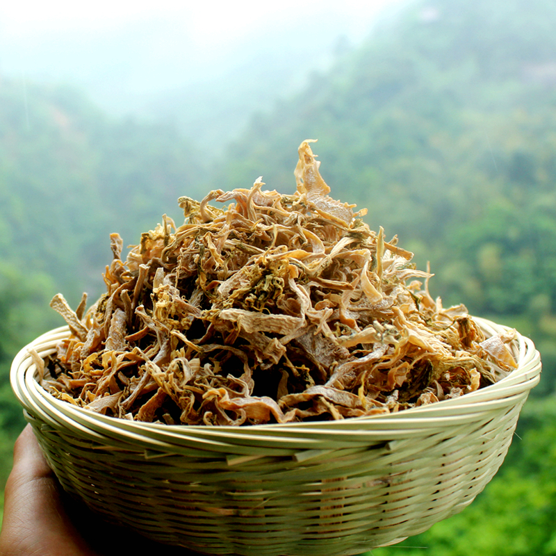 秋知余(笋丝菜1斤)新晒笋干菜绍兴特产干货笋丝笋干货农家毛竹笋干菜
