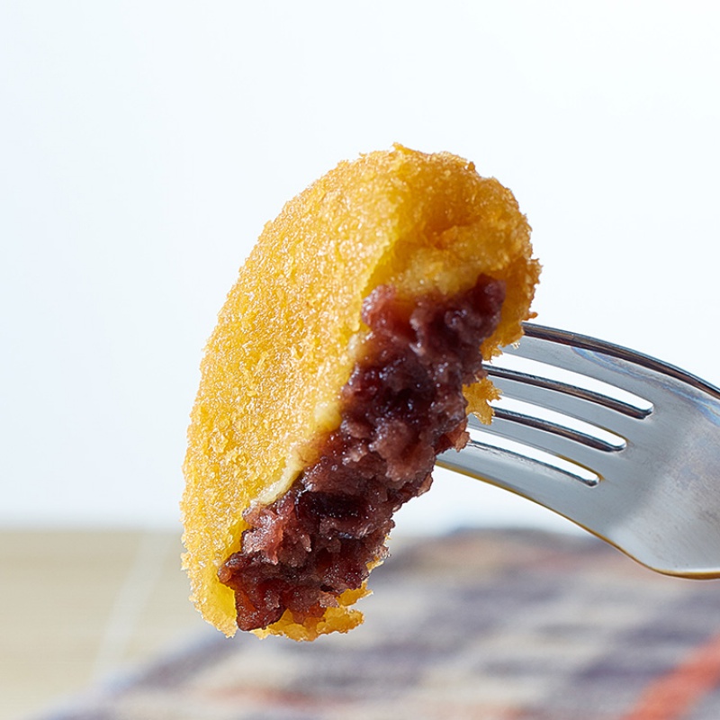 十里馋日式红薯饼   煎饼12只早餐点心油炸食品冷冻半成品小吃炸饼