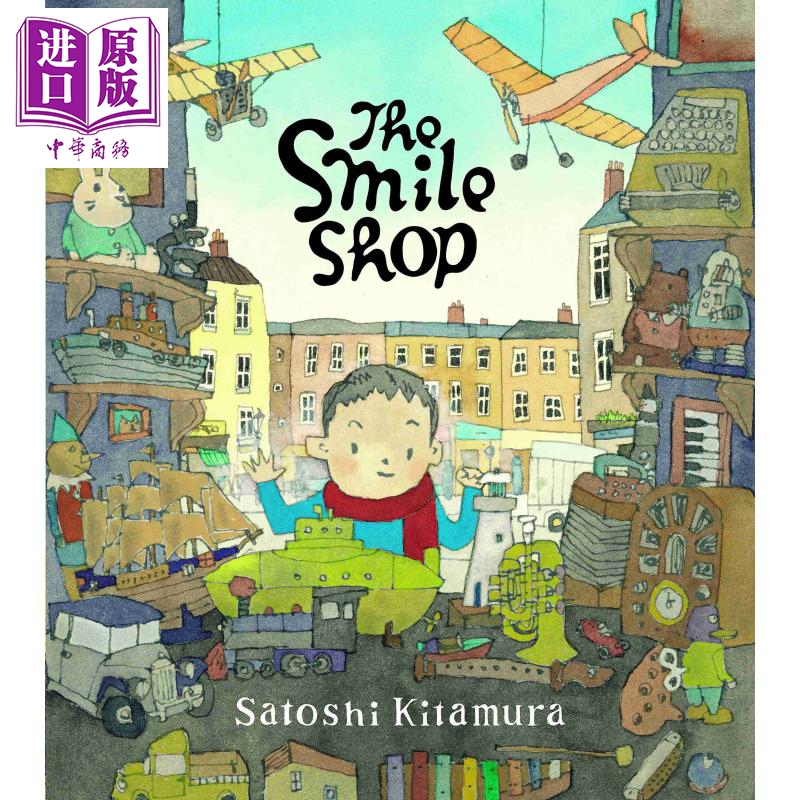 the smile shop 微笑商店 英文原版 进口原版 4岁以上 儿童图画书