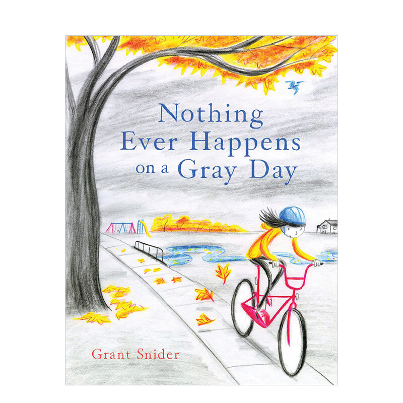 所事事的阴天 nothing ever happens on a gray day 原版英文儿童绘本