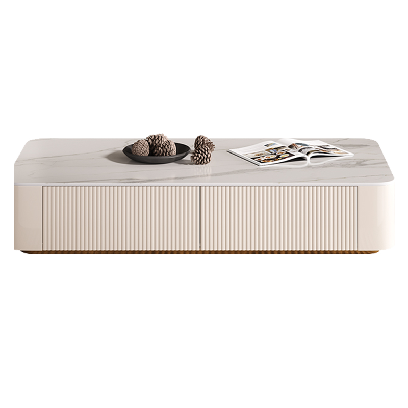 季勤 茶几 意式格调轻奢悬挂壁挂式电视柜茶几组合简约现代小户型客厅岩板悬空电视机柜 1.8米悬挂电视柜 整装