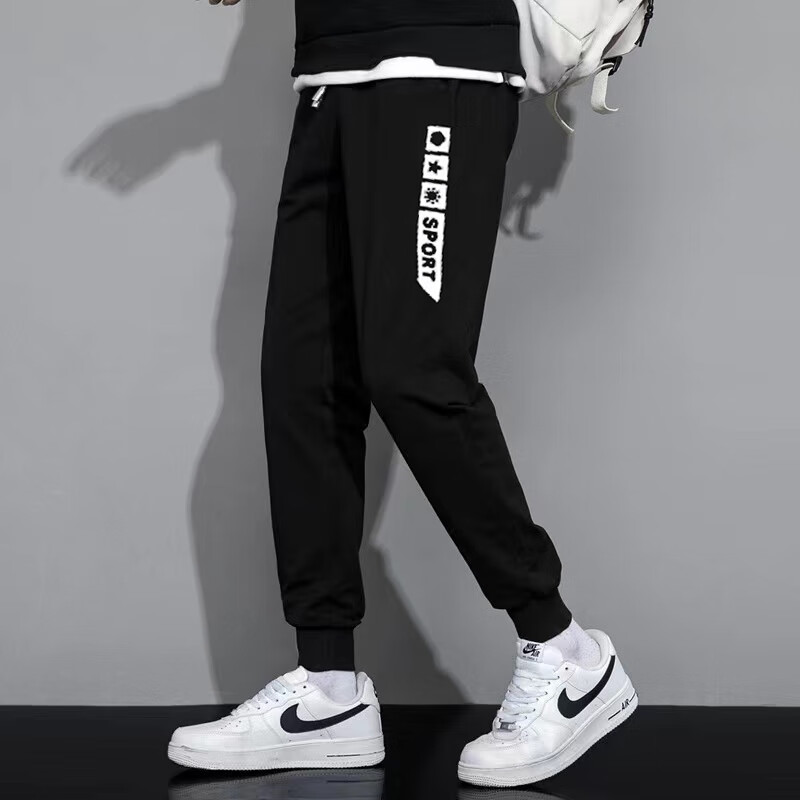 黑色sp标裤长110cm 适合身高170- l 90-120斤