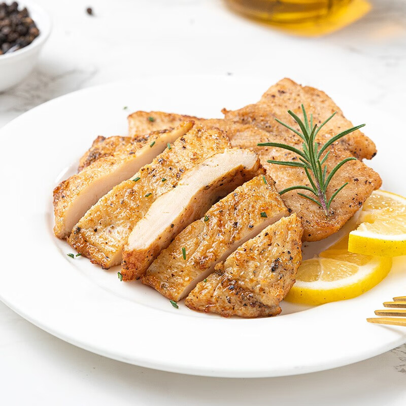 轻食健身鸡胸肉 三明治鸡排 500g*2