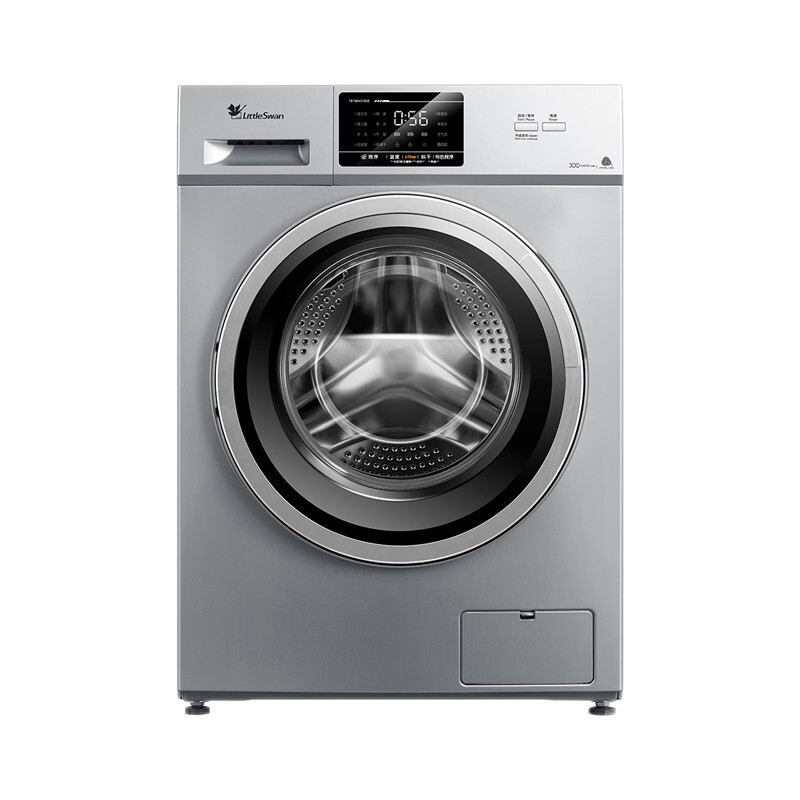 PLUS会员：小天鹅(LittleSwan)洗烘一体家用全自动滚筒洗衣机 10公斤蒸汽烘干家用变频空气洗银色 TD100V21DS51849元