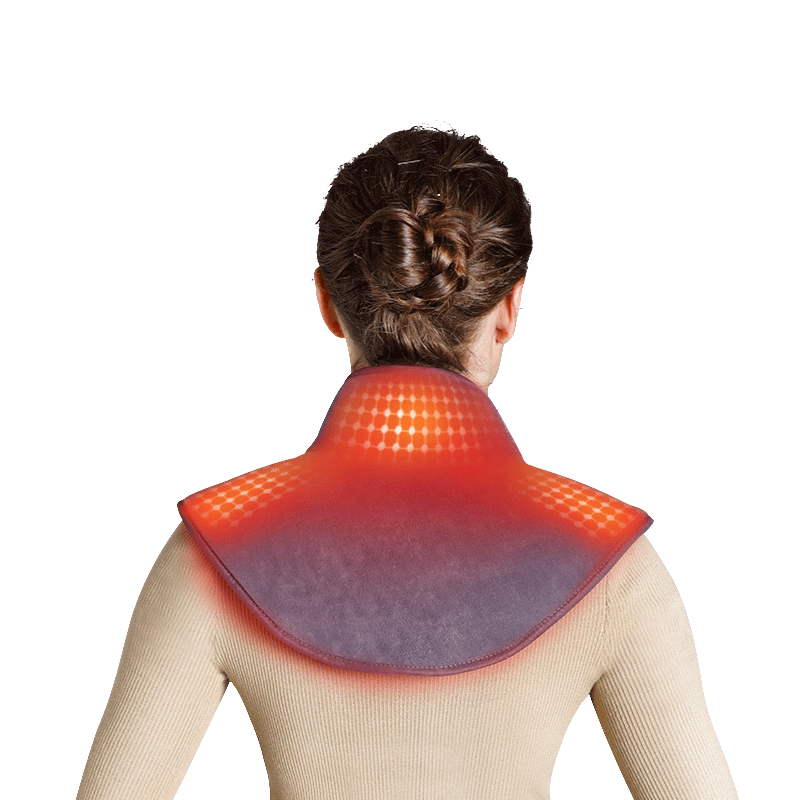 电加热护颈带托 护肩颈周部家用自发热敷加热保暖护颈保护颈椎脖套
