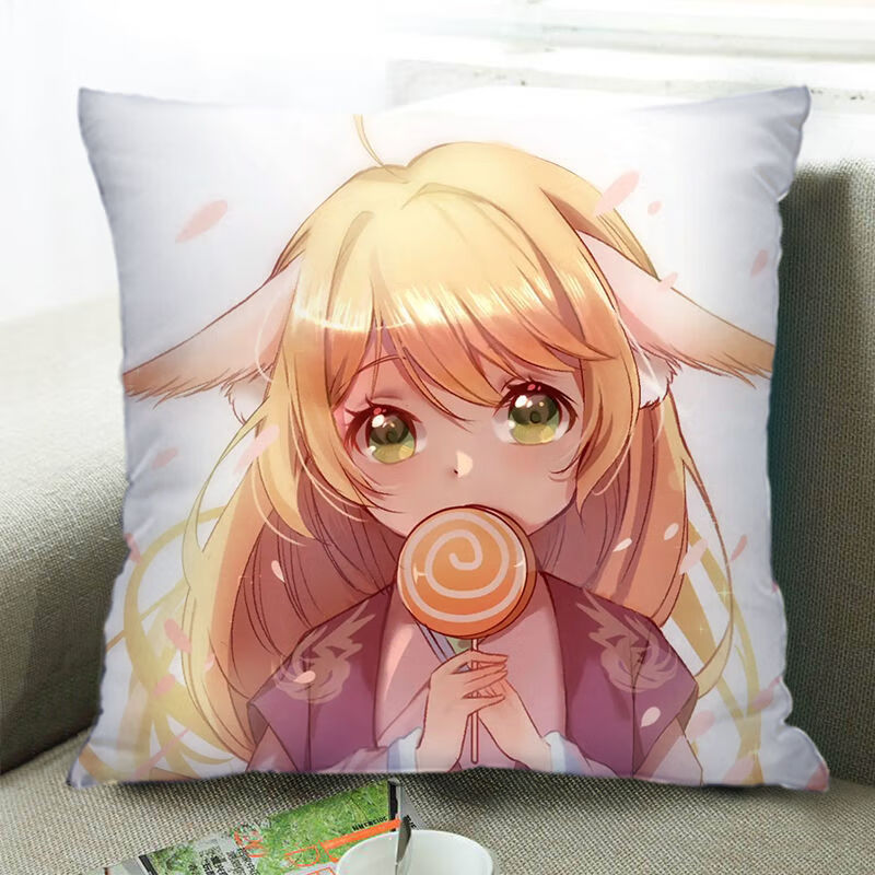 涂山雅雅抱枕 狐妖小红娘抱枕靠垫涂山苏苏雅雅红红动漫周边同学生日