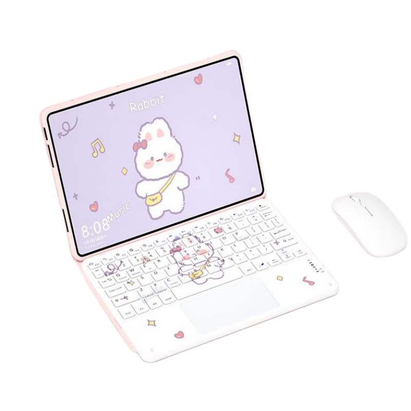 VHW适用华为平板MatePad Air 12英寸2024款键盘?；ぬ譈KY-W00/W10平板电脑?；た?天蓝色+触控键盘+礼包 华为matepad air12英寸2024款