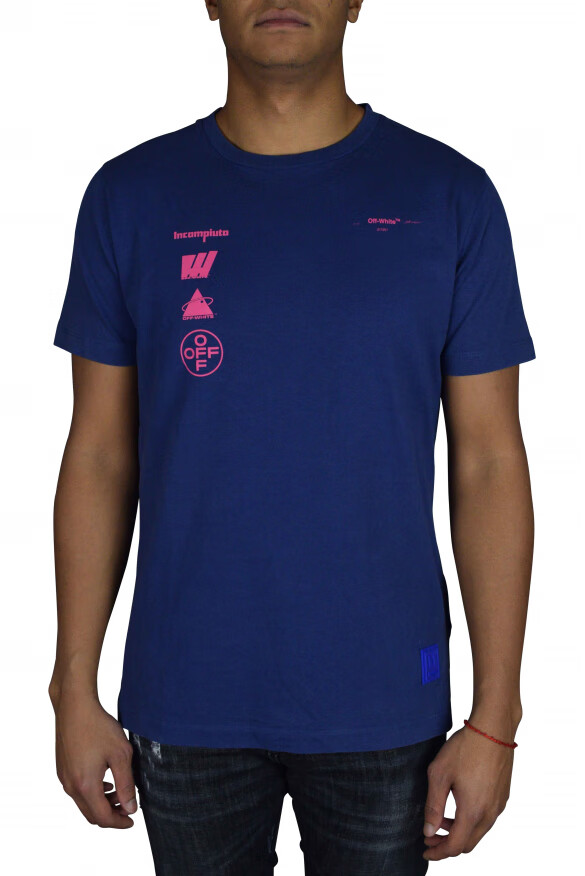 off-whiteoff-white男士t恤 omaa027e191850053088 xs fr 蓝色