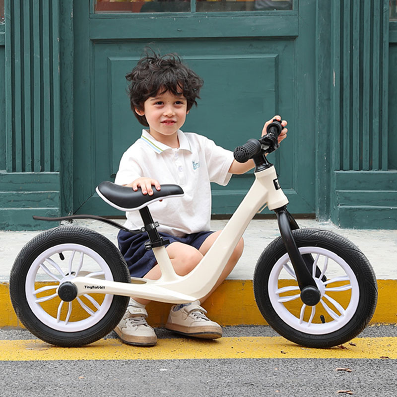 儿童平衡车无脚踏学步车2-6岁滑行滑步车镁合金溜溜自行车jm 【12寸】