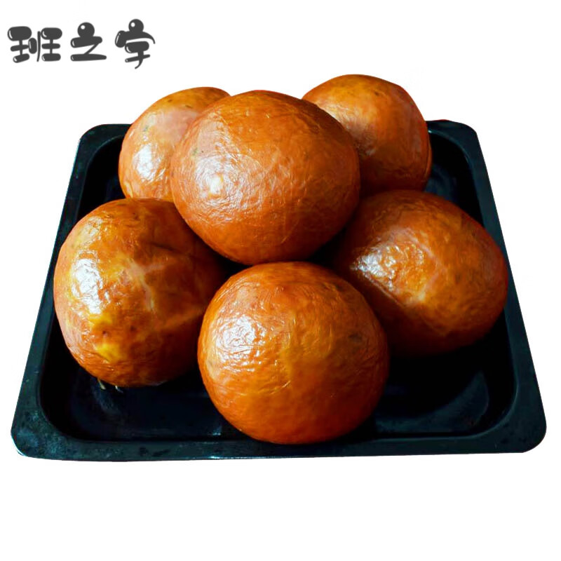 迎宾(yingbin)河北沧州肃宁特产手工果木熏烤五香猪肉小肚大肉丸子大