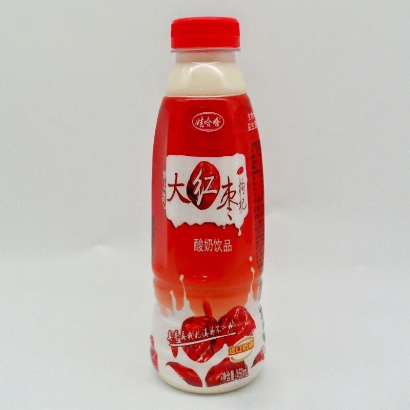 红允新货娃哈哈御上坊450ml 大红枣枸杞酸奶饮品营养早餐大红枣一整箱