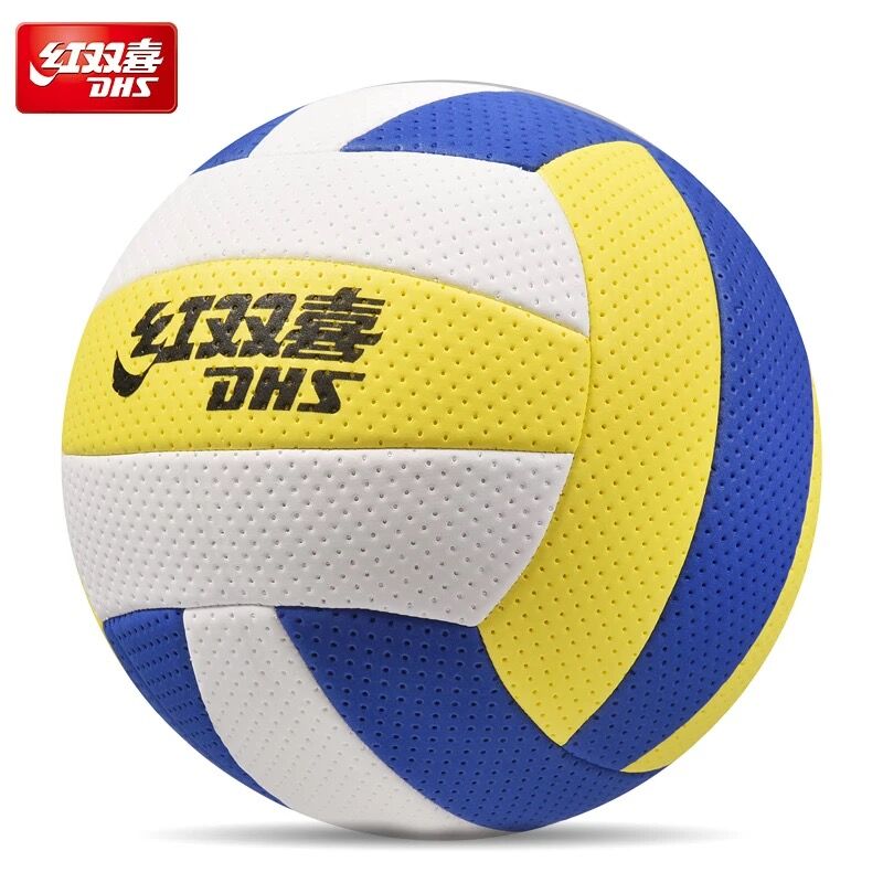 红双喜中青年7号中老年人超轻大号气排球比赛专业训练用球5号轻软气排球 7号 气排球蓝(气针网兜气筒)