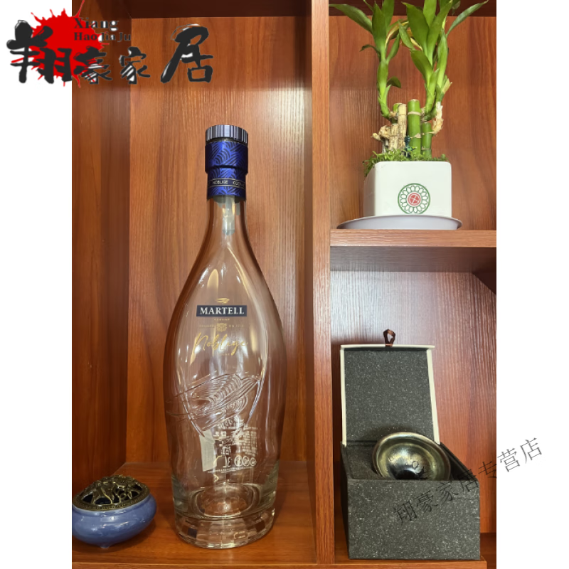 家小优法国名士空酒瓶洋酒瓶 6斤名仕洋酒空瓶3l原装空瓶装饰泡酒瓶单