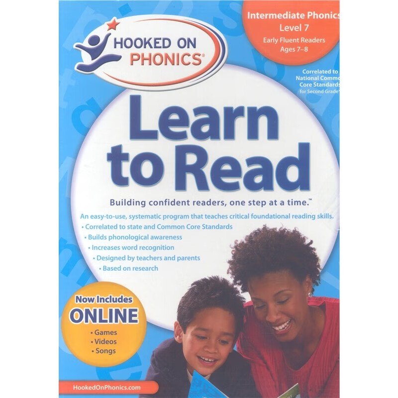 learn to read second grade level 1 (hook