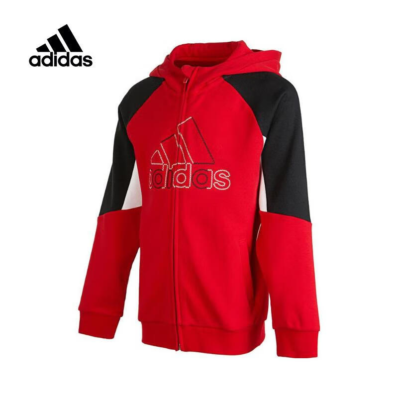 adidas（滔搏运动） kids阿迪达斯小童男小童LK SP JKT针织外套IA8239 IA8239 128使用感如何?