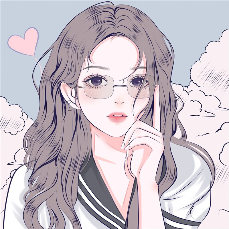 翰克 手绘头像定制原创画师约稿微信头像画情侣真人照片动漫画卡通