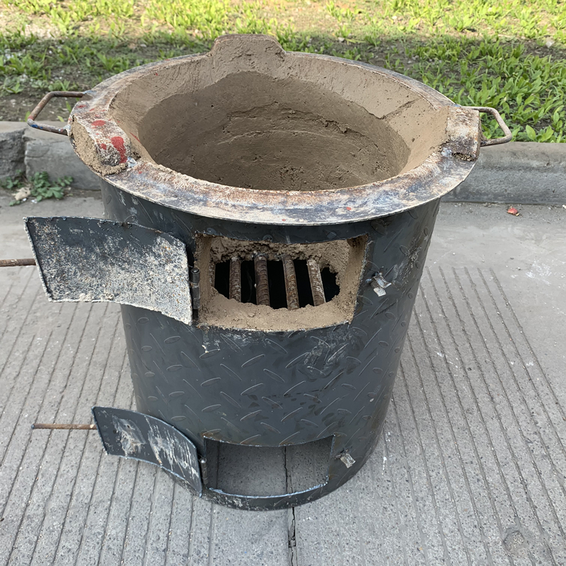 大席饭店用煤炭散煤猛火炉烧水木炭炉商用木柴炉具加厚钢板耐火炉