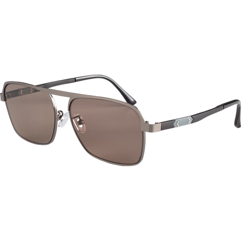 贝莱克杰水晶石太阳镜高清舒适百搭清凉养目清凉镜防强光耐磨防强光不刺眼 真水晶石/时尚飞行员款