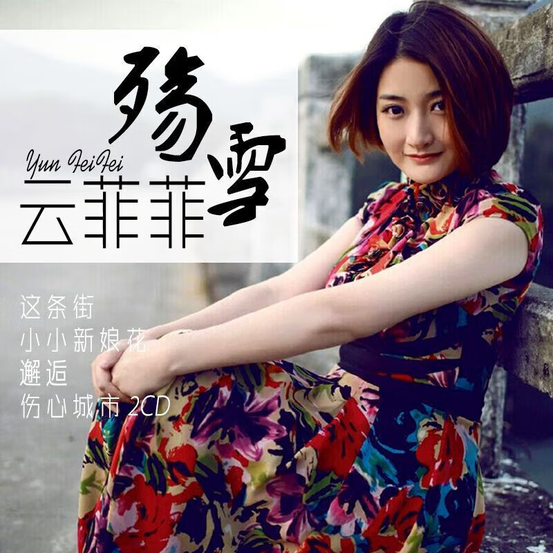 车载cd云菲菲流行网络伤感情新歌曲发烧碟无损音乐光盘碟 云菲菲(2碟)