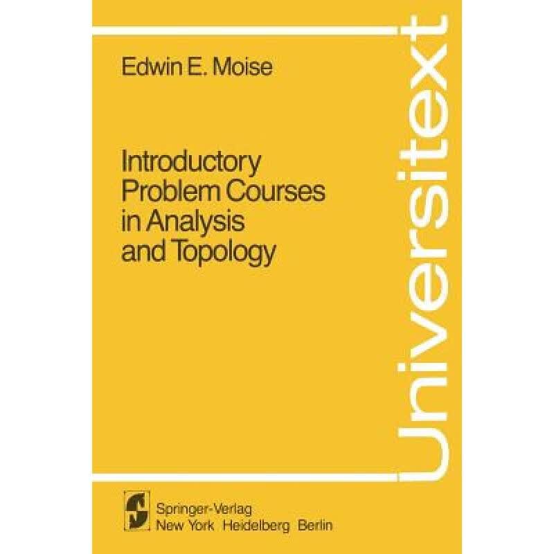 预订 Introductory Problem Courses in Analysis and Topology
