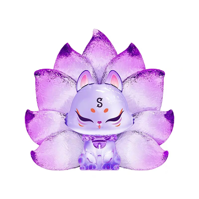 盲盒手办小狐狸 上古九狐修仙祥瑞盲盒九尾狐可爱小公仔摆件节日礼物