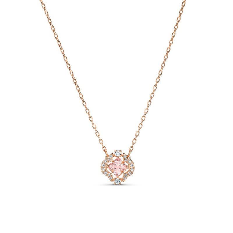 swarovski 施华洛世奇耀动的心sparkling dc 项链 送女友礼物 礼品 镀