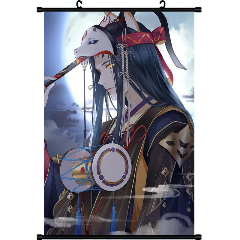 禧班威不知火手办 阴阳师御馔津鬼切不知火面灵气动漫游戏周边 a 40*