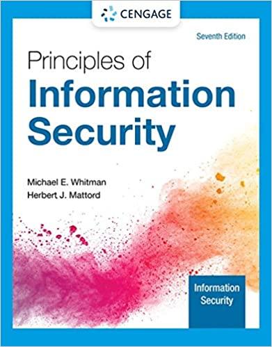 预订 principles of information security