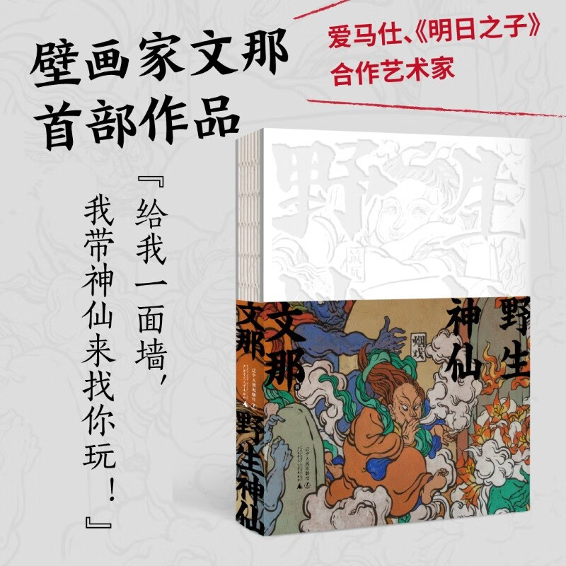 野生神仙（金宇澄、刘慈欣热爱推荐，壁画家文那 首部个人作品集）