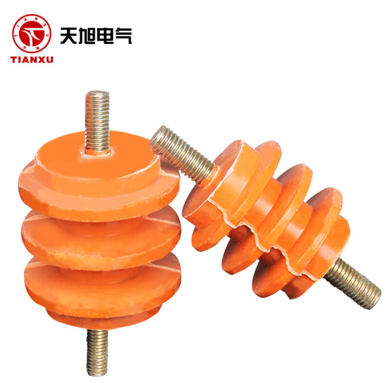 天旭黄色绝缘子配电箱柜低压黄色绝缘子绝缘支柱铜排绝缘柱25×25(带