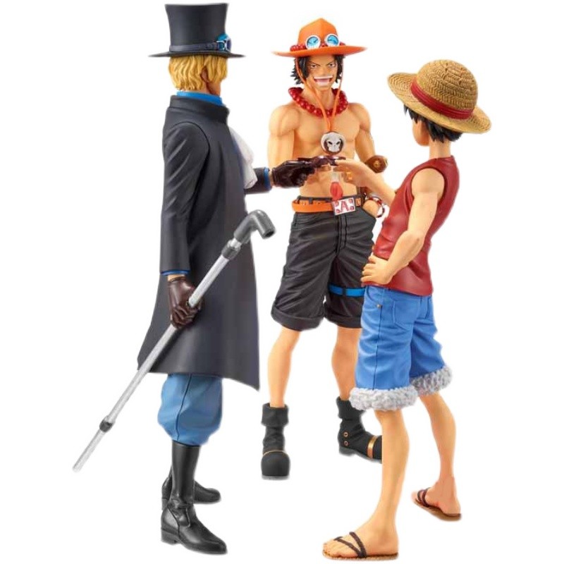 好沐音(haomuyin)海贼王 航海王 路飞 艾斯 萨博 三兄弟的约定 场景