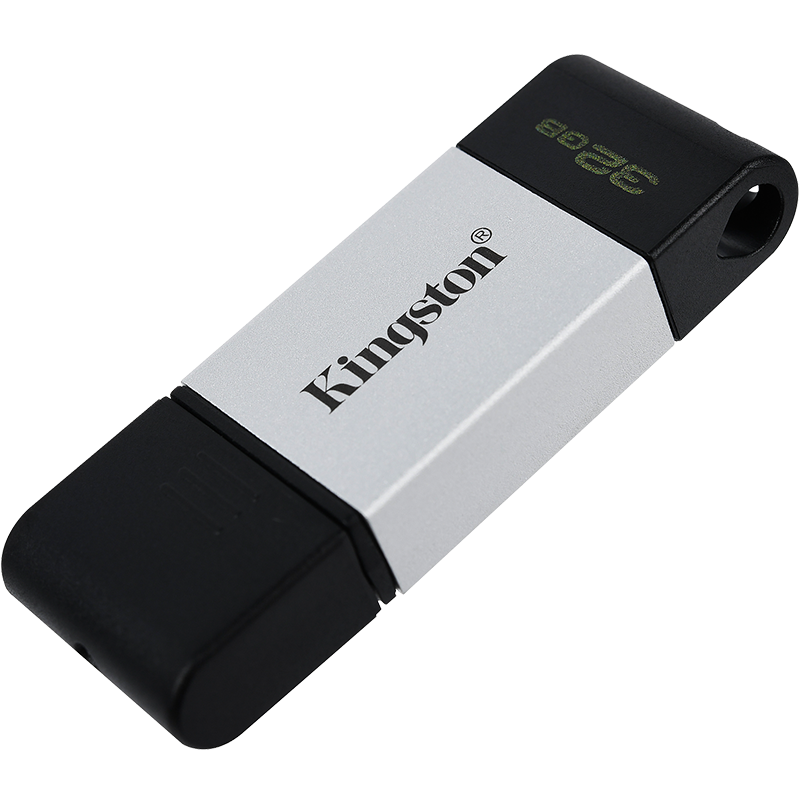 金士顿（Kingston）32GB  USB3.2 Gen1 DT80 Type-C 手机U盘 读速200MB/s