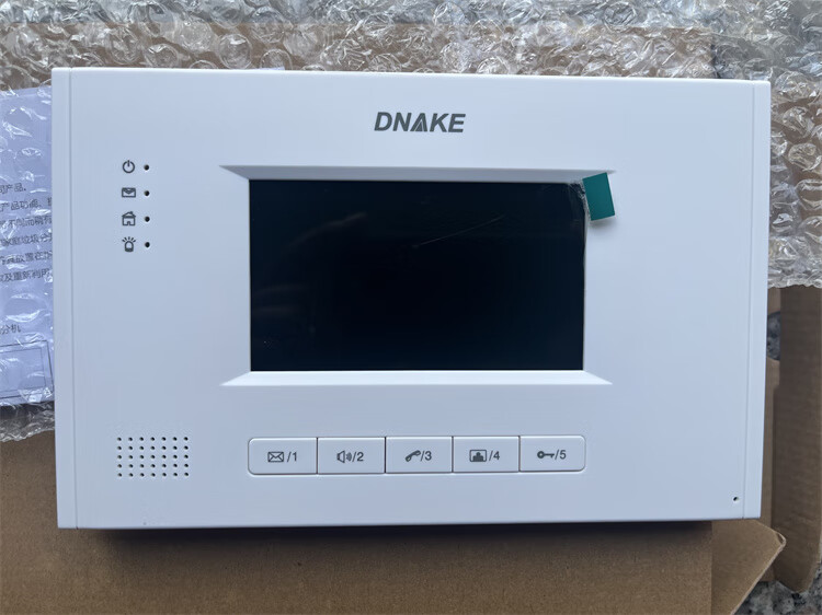 dnake 狄耐克楼宇对讲门禁ab-6a-402m-h7室内机电话可视门铃面板 402m