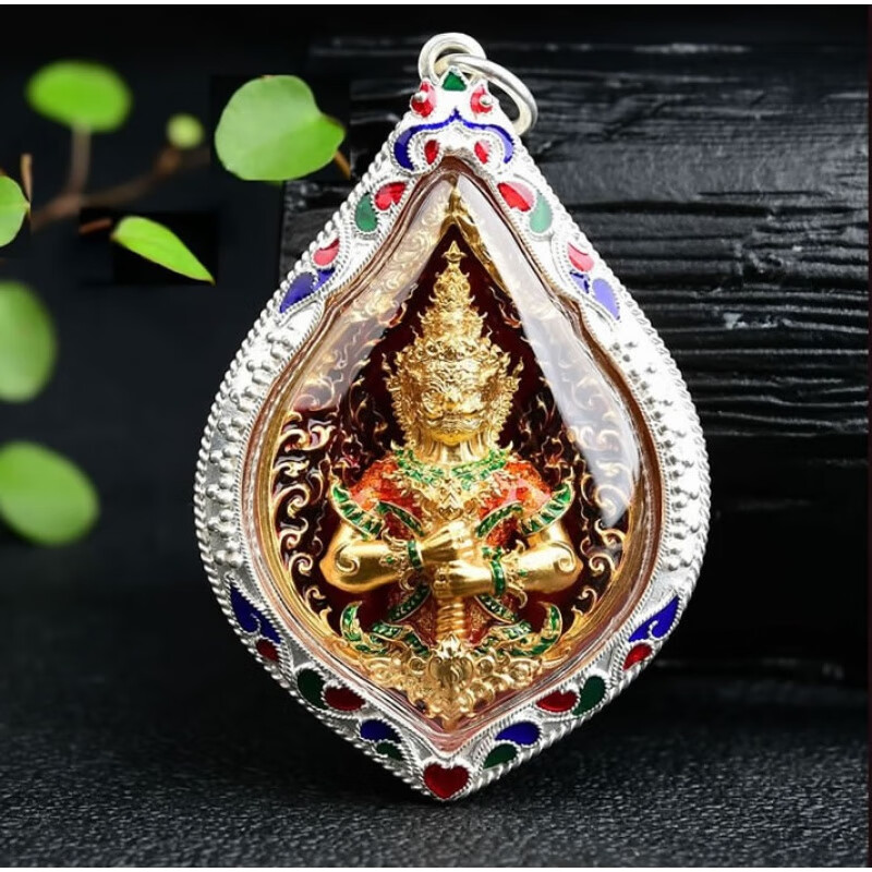 古珍 泰国 吊坠 龙婆咪2562财库天神 夜叉送长辈妈妈老婆女朋友礼物