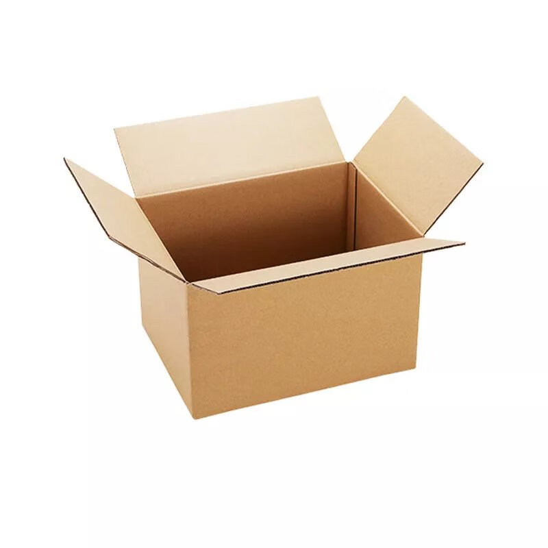 纸箱邮政物流纸箱飞机盒打包装纸盒纸板快递搬家纸箱 12号130*80*90mm80个 三层【空白】