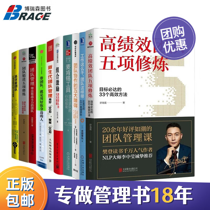 如何打造高绩效团队10本套:工作这么干,