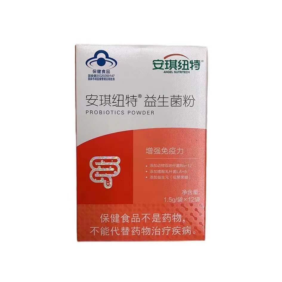 安琪纽特 益生菌粉 益生菌粉1.5g*12袋/盒    l 1盒装