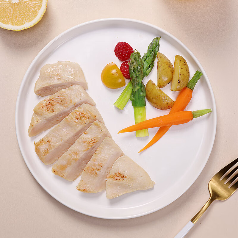 优形（ishape）就是嫩鸡排低脂橄榄油鸡排冷冻烤肉食材鸡胸肉生鲜原味沙拉鸡胸肉 【超值装】原味100g*10袋