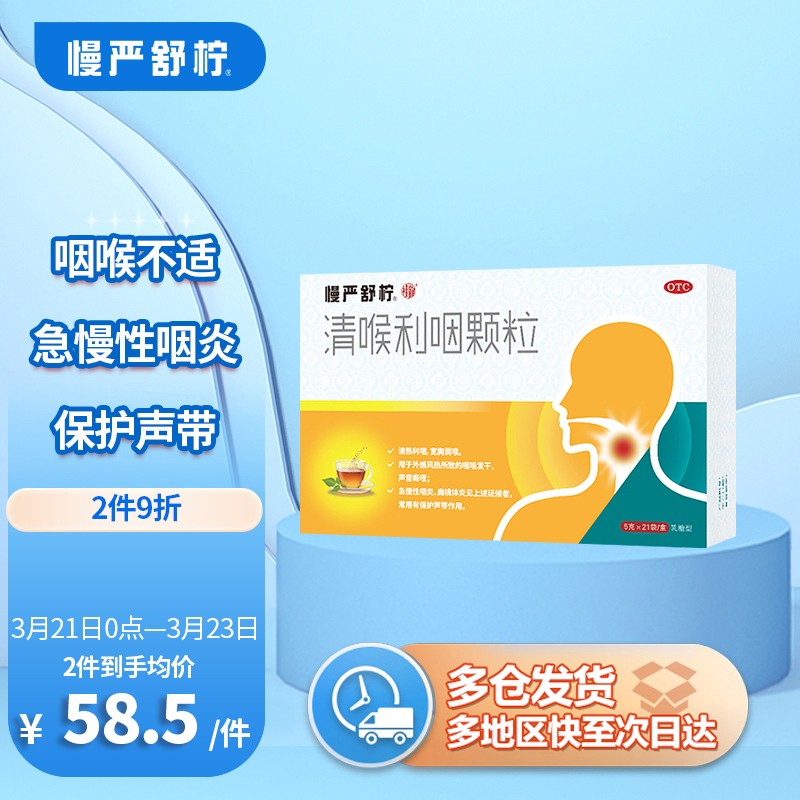 慢严舒柠清喉利咽颗粒历史价格走势及评测