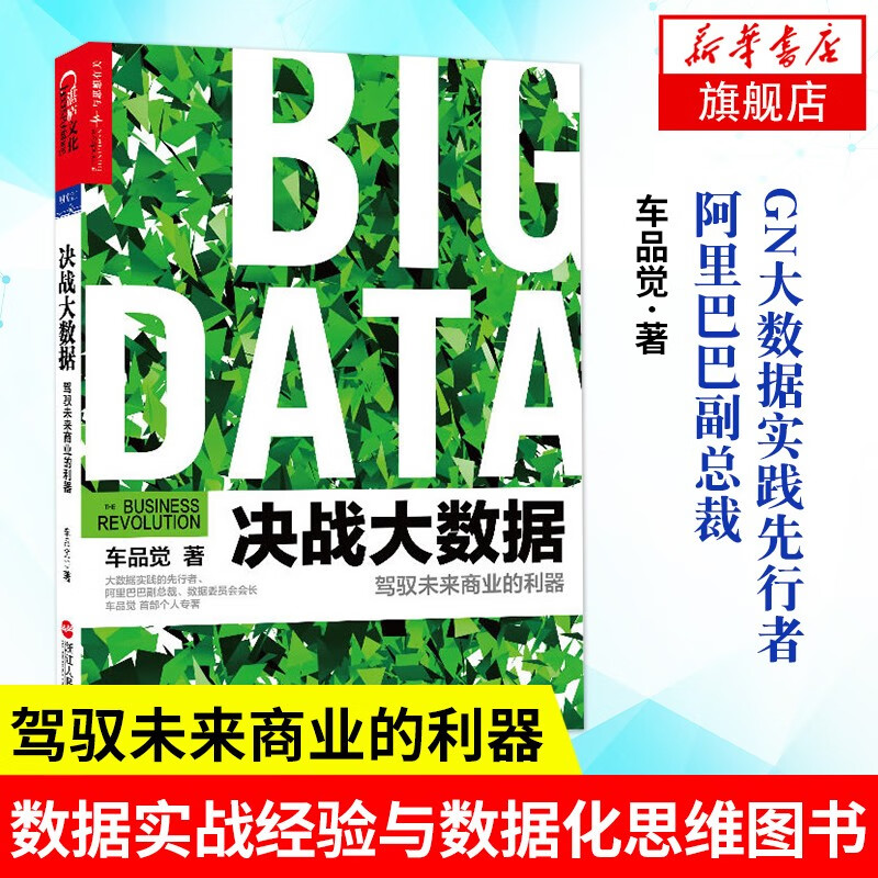 决战大数据-驾驭未来商业的利器 大数据实践的先行者 阿里巴巴副总裁 车品觉著作 数据官场与运用【凤凰新华书店旗舰店正版书籍】