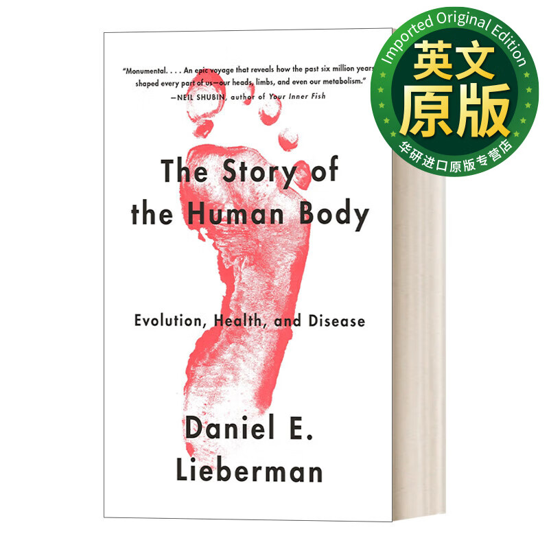The Story of the Human Body Evolution, Health, and Disease 人体的故事 进化、健康与疾病 解剖学 生理学 英文版 英文原版 生命科学 txt格式下载